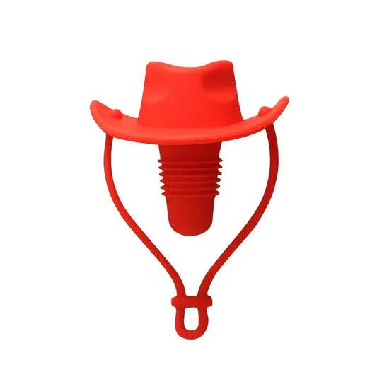Creative Silicone Cowboy Hat Wine Cork Champagne Beer Bottle Stopper Beverage Leak-Proof Sealer Cap Plug Kitchen Bar Accessories